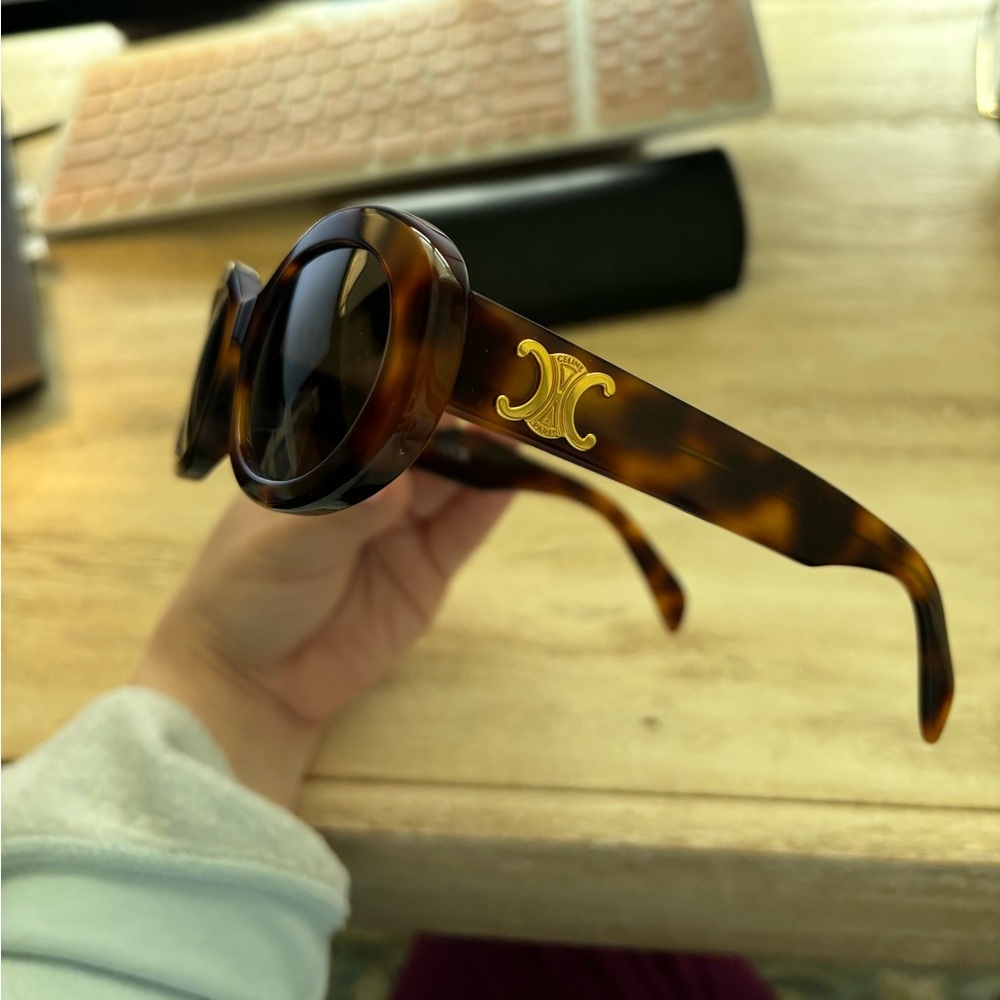 Celine Triomphe sunglasses oval - Picture 6 of 7